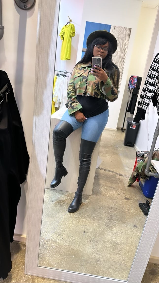 Bruna Thigh High Boots